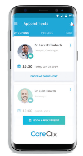 CareClix Telemedicine App